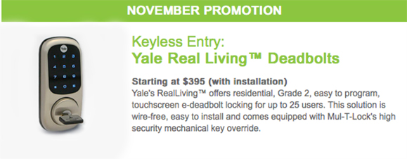 Yale Keyless Entry